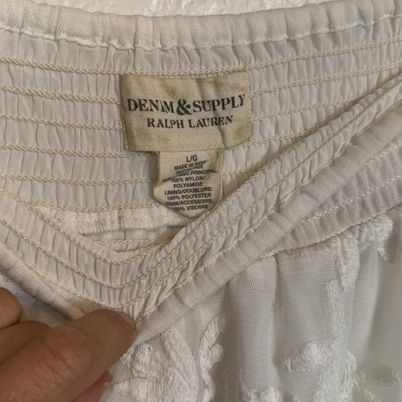 Ralph Lauren fringe tassels lace skirt - Picture 2 of 3